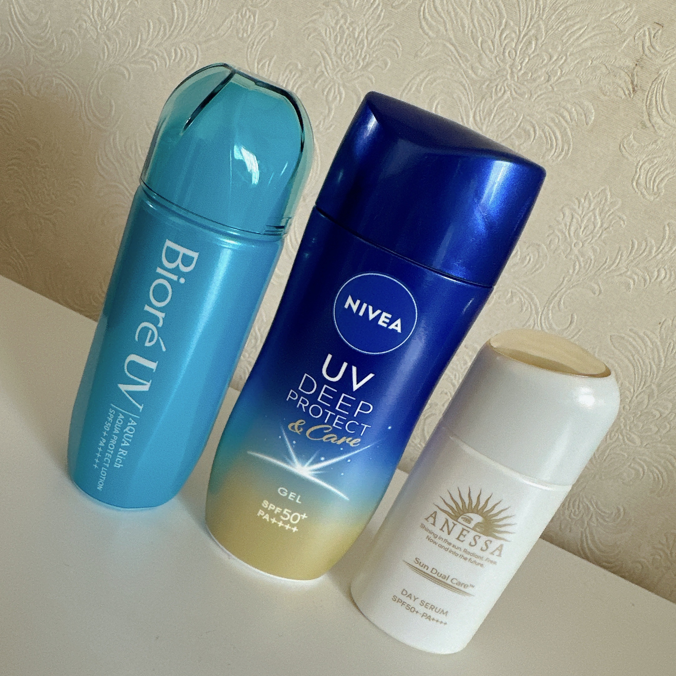ニベアUV ディープ プロテクト＆ケア ジェル/ニベア/日焼け止めジェルを使ったクチコミ（1枚目）