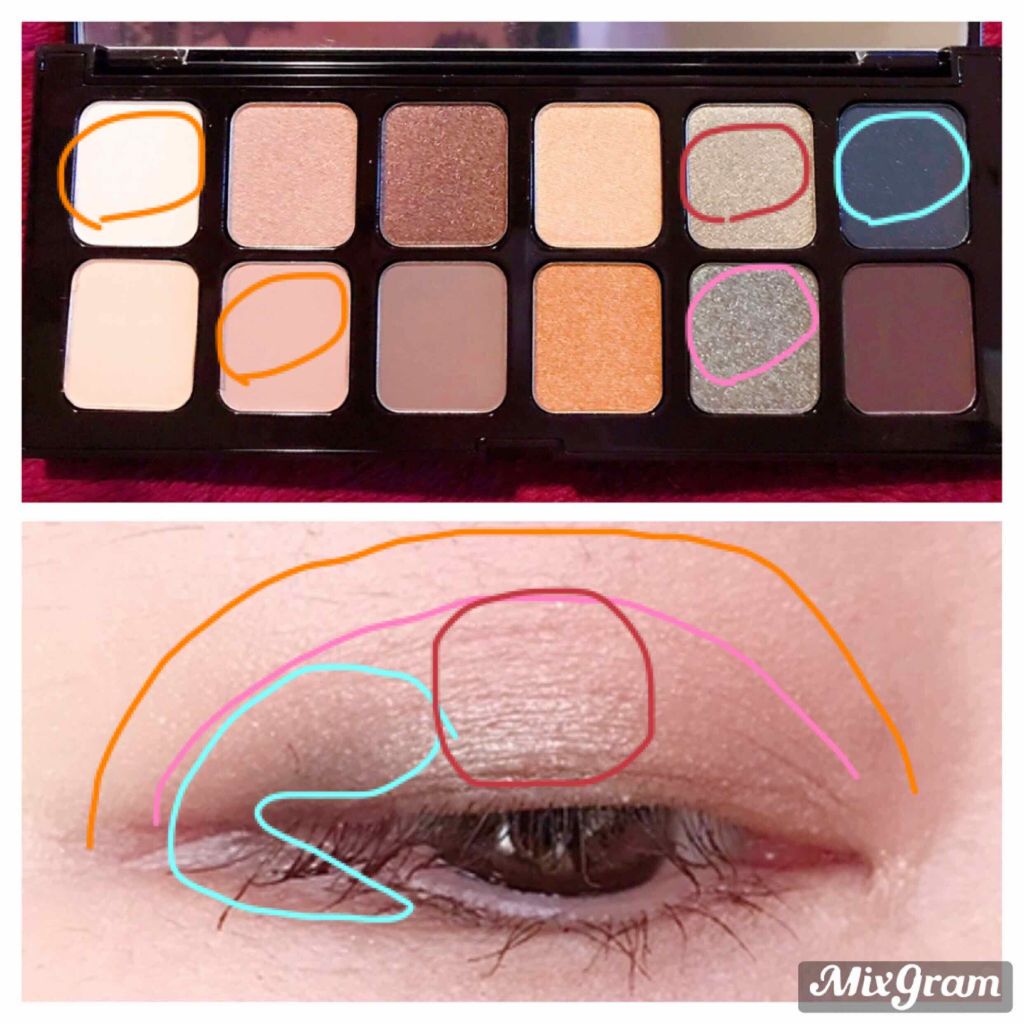 パリジャン ヌード アイシャドウ パレット/ローラ メルシエ/アイシャドウパレットを使ったクチコミ（3枚目）