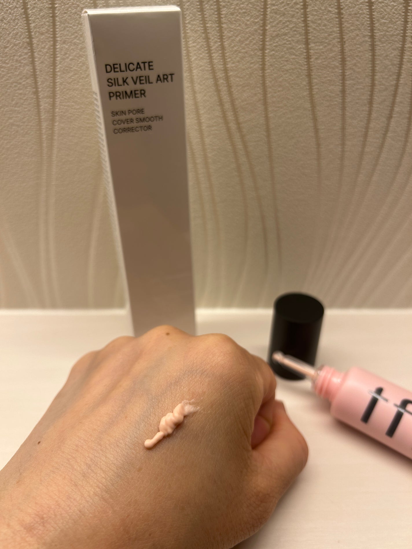 デリケートシルクベールアートプライマー/TFIT/化粧下地を使ったクチコミ(3枚目)