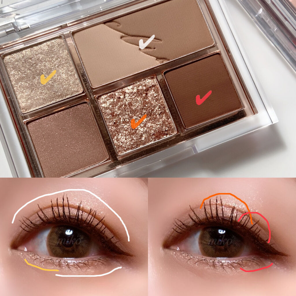 カラーインパクト リキッドライナー BR341 ライトブラウン/Visée/リキッドアイライナーを使ったクチコミ（2枚目）