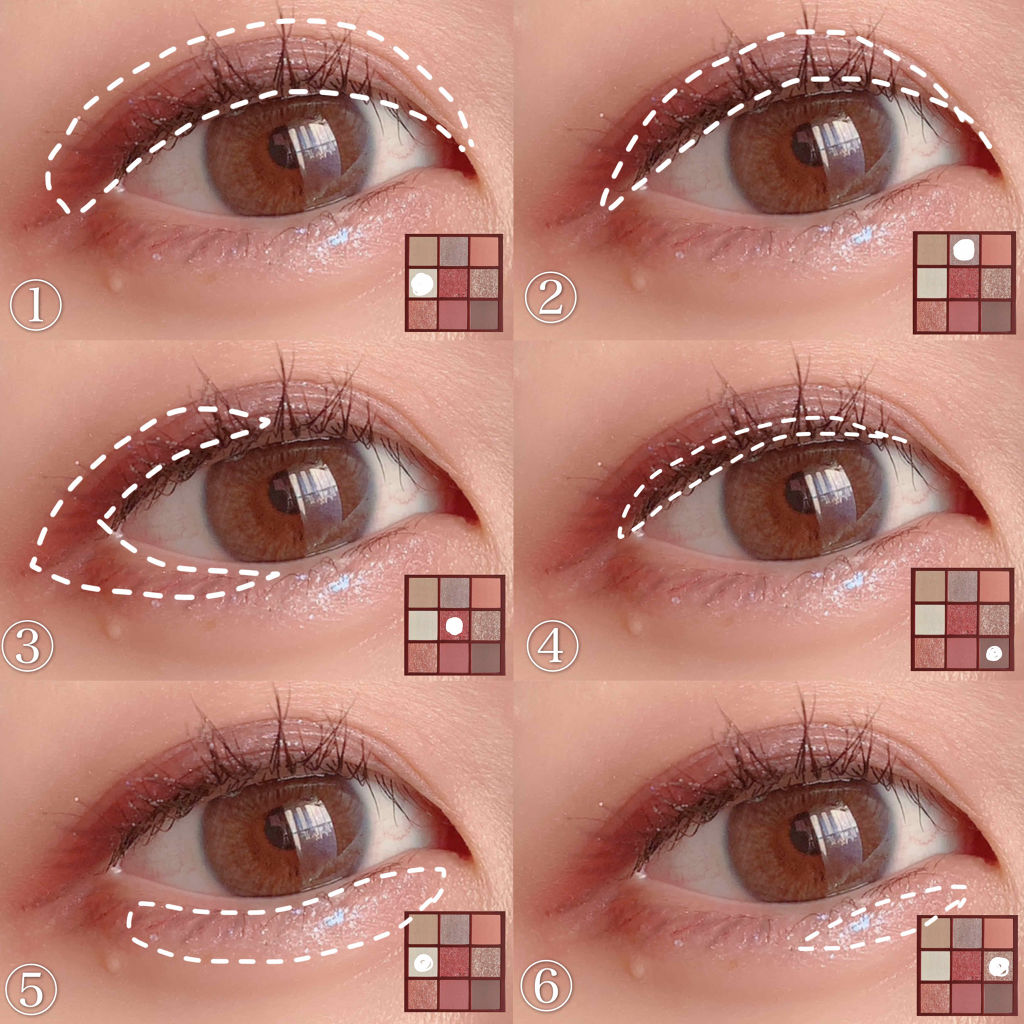 プレイカラーアイズ チリームーン/ETUDE/アイシャドウパレットを使ったクチコミ（2枚目）