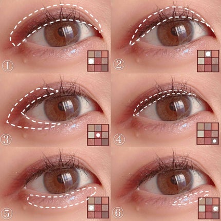 プレイカラーアイズ チリームーン/ETUDE/アイシャドウパレットを使ったクチコミ(2枚目)