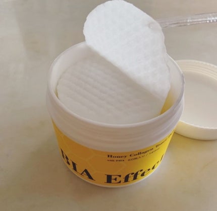 はちみつコラーゲントナーパッド/BIA Effect/トナーパッドを使ったクチコミ(4枚目)