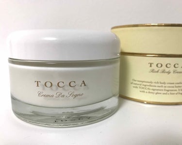 今使っているボディクリーム🎀

《TOCCA》
リッチボディークリーム

クレオパトラの香りです✨


個人的にはステラの香りが好きです（笑）



ボディスクラブした日はメーカーを揃えてSABONを使