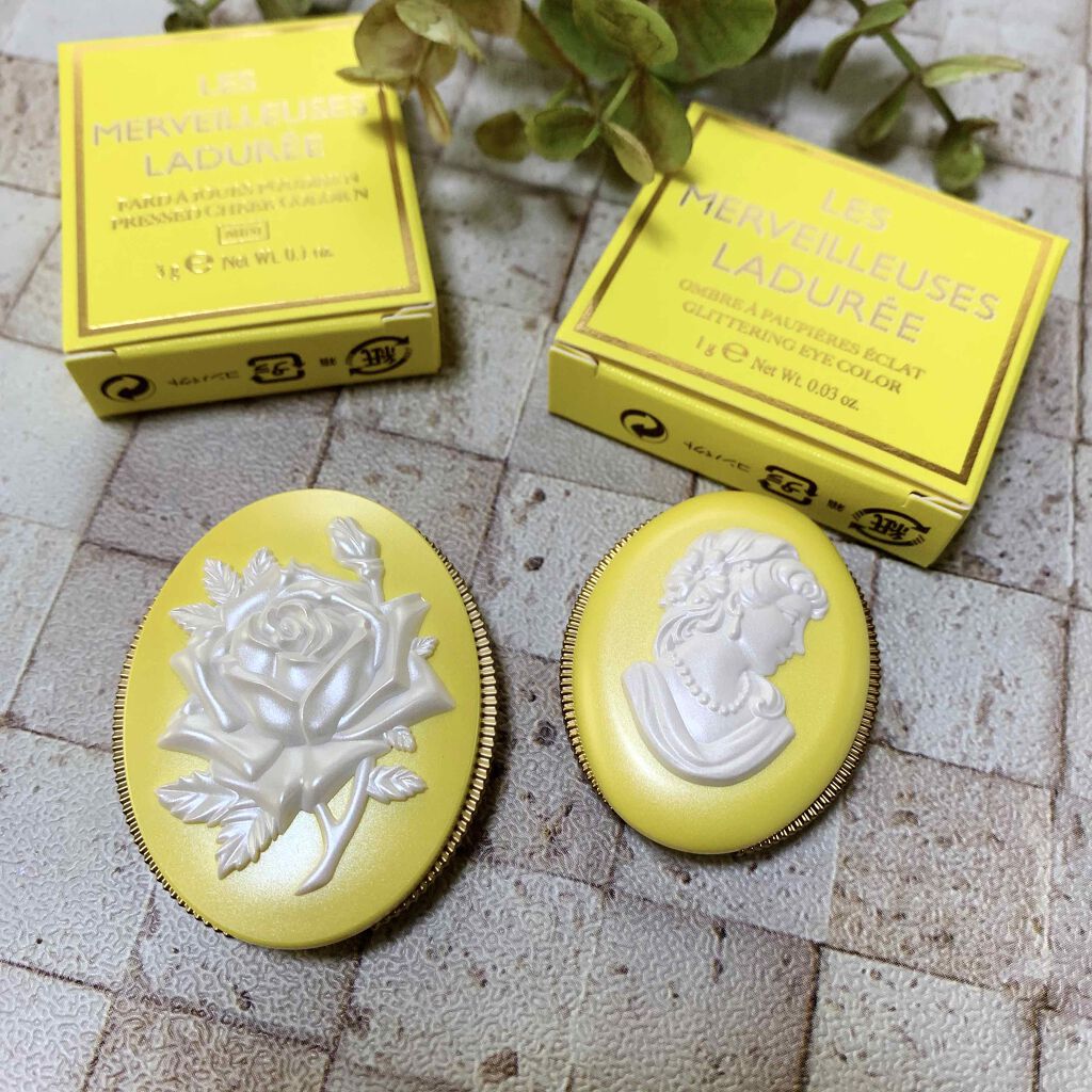 グリタリング アイカラー/レ・メルヴェイユーズ ラデュレ/単色アイシャドウを使ったクチコミ（1枚目）