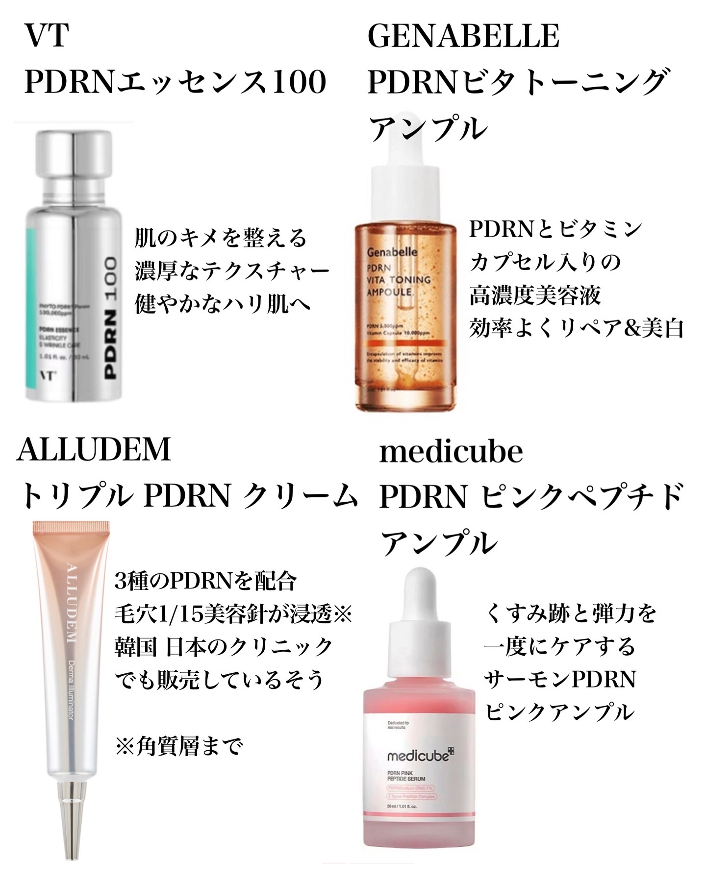 PDRNビタトーニングアンプル/Genabelle/美容液を使ったクチコミ（1枚目）