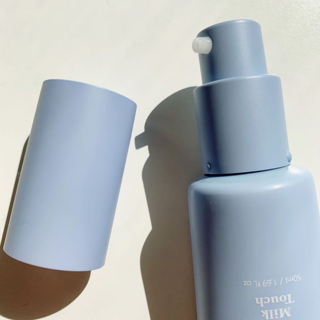 ホワイトフラワートーンアップクリーム/Milk Touch/化粧下地を使ったクチコミ(3枚目)