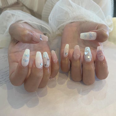 Iuna. Mizuki on LIPS 「.お持ち込みdesign参考に🤍#nail#nailstagr..」（2枚目）