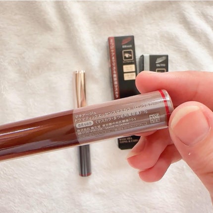 ドラマティックエッセンスマスカラ (ロング&カール)/マキアージュ/マスカラを使ったクチコミ(4枚目)