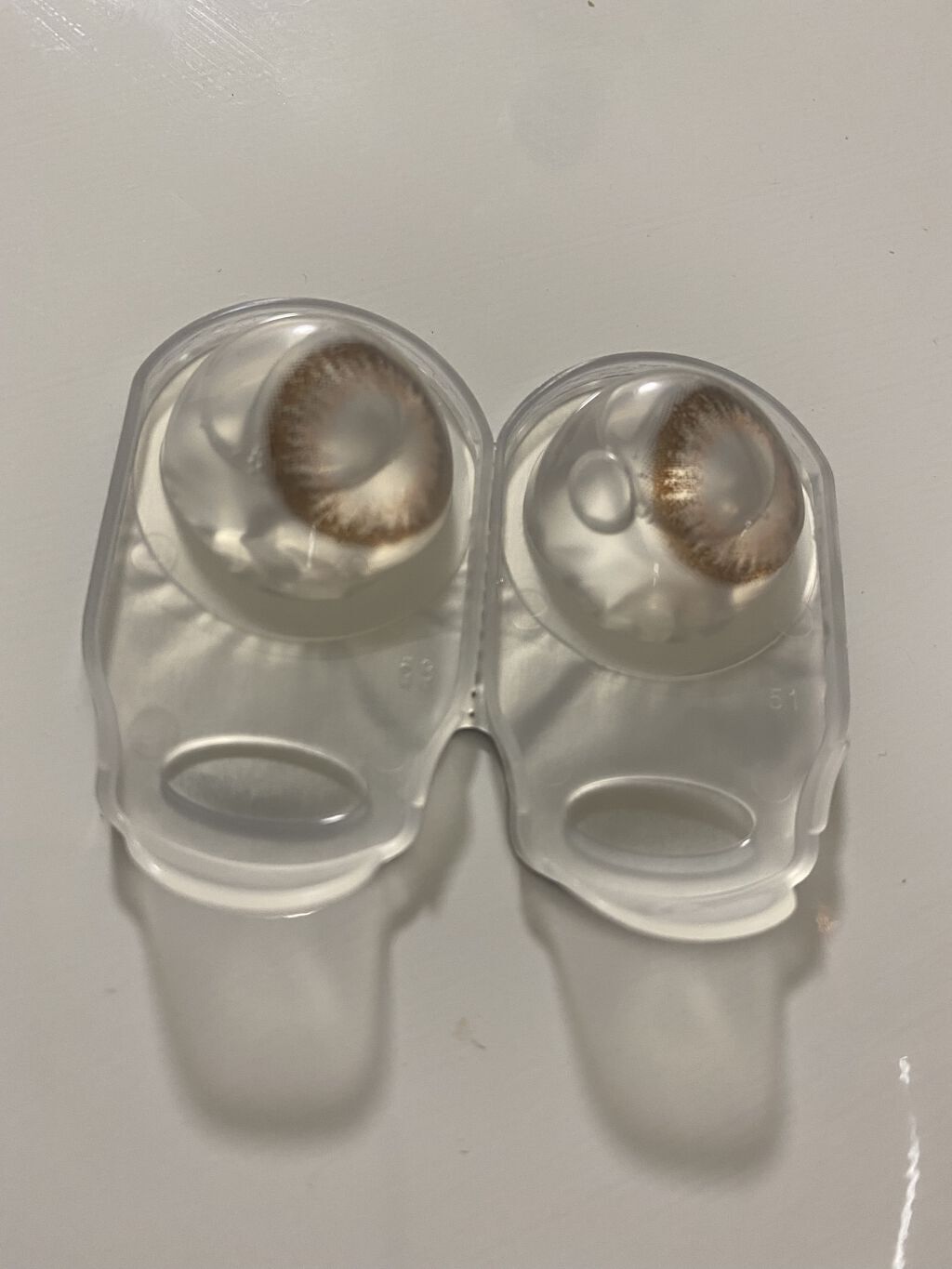 エバーカラーワンデー モイストレーベル シェリーファッジ/エバーカラー/ワンデー（１DAY）カラコンを使ったクチコミ（3枚目）