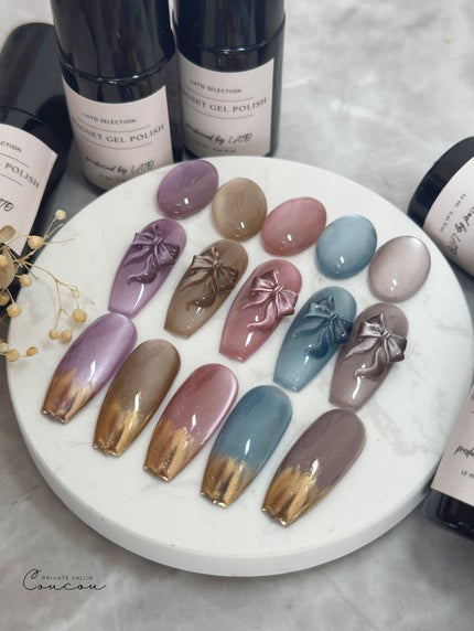 color gel polish/LATO online/ジェルネイルを使ったクチコミ(1枚目)