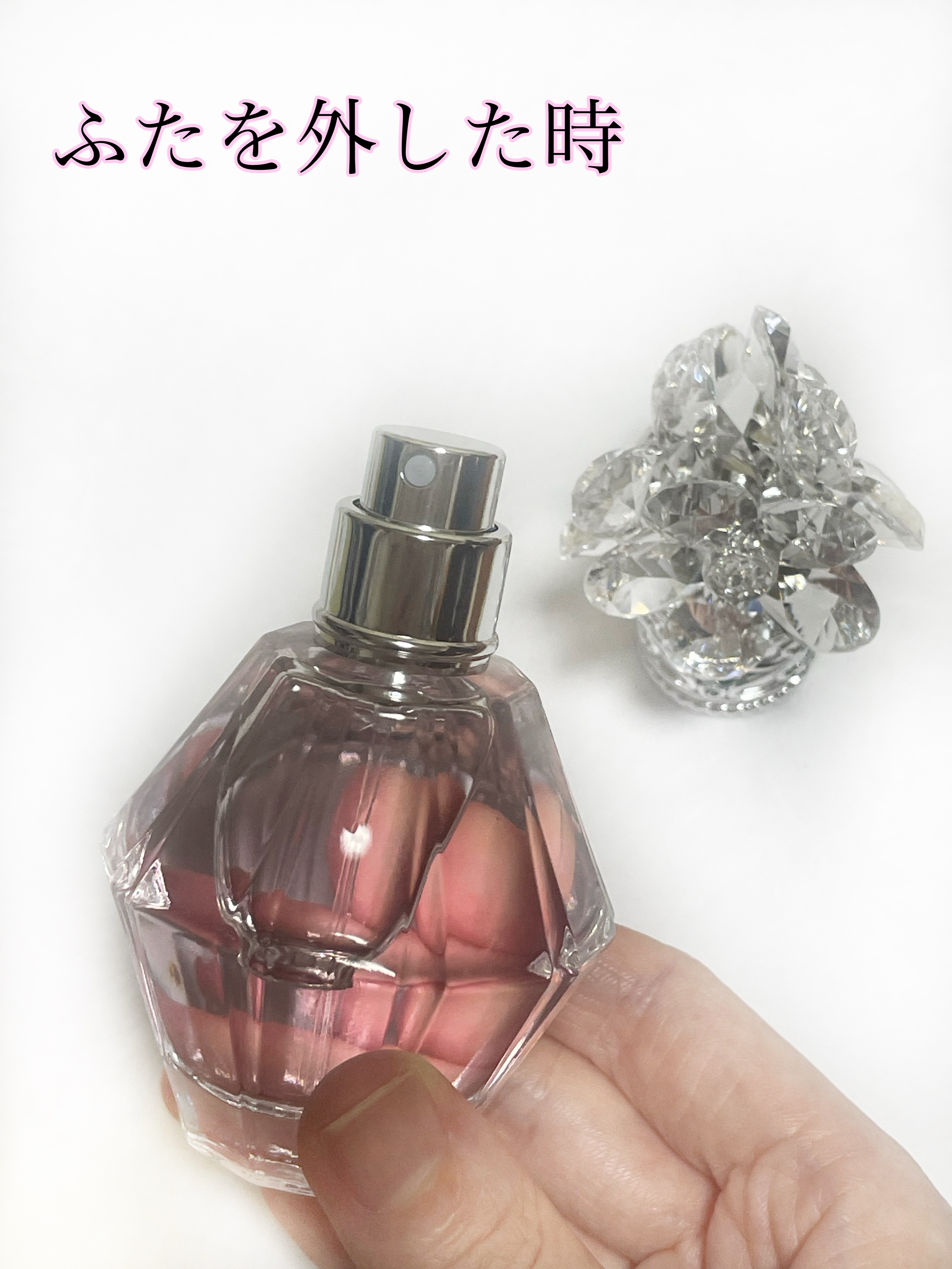 クリスタルブルーム　パフュームド ヘアミスト/JILL STUART/ヘアミストを使ったクチコミ（3枚目）