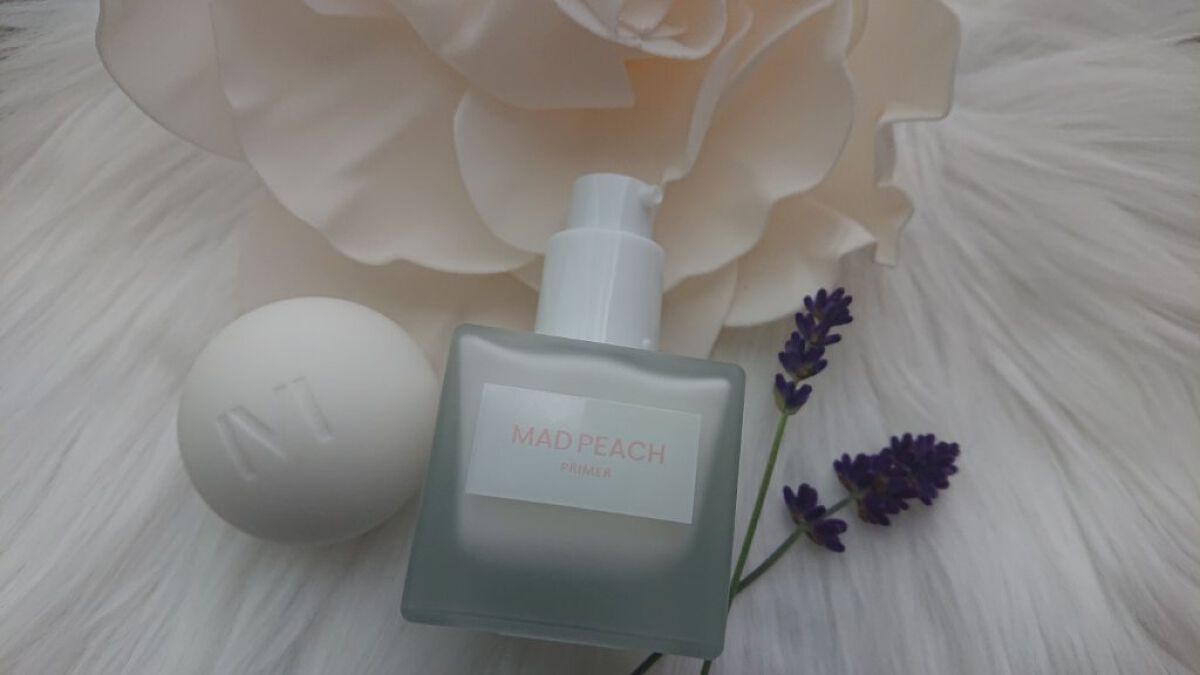 グローフィルタープライマー/MAD PEACH/化粧下地を使ったクチコミ（2枚目）