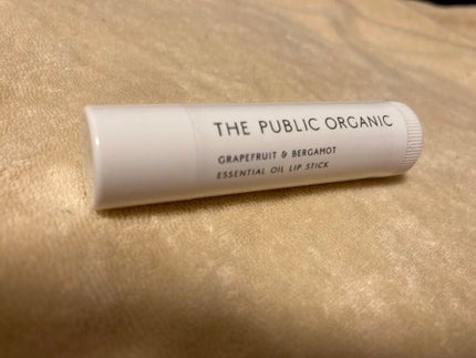 オーガニック認証 精油リップスティック スーパーポジティブ ライズ/THE PUBLIC ORGANIC/リップクリームを使ったクチコミ(1枚目)