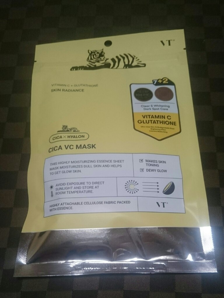 VT シカ VCマスク/VT/シートマスク・パックを使ったクチコミ（1枚目）