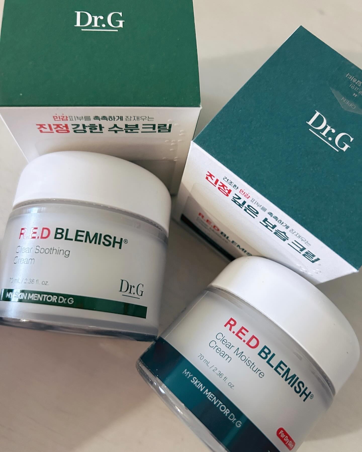 レッドブレミッシュクリアクイックスージングパック/Dr.G/拭き取り化粧水を使ったクチコミ（1枚目）