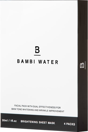 BAMBI WATER BAMBI WATER ブライトニングシートマスク