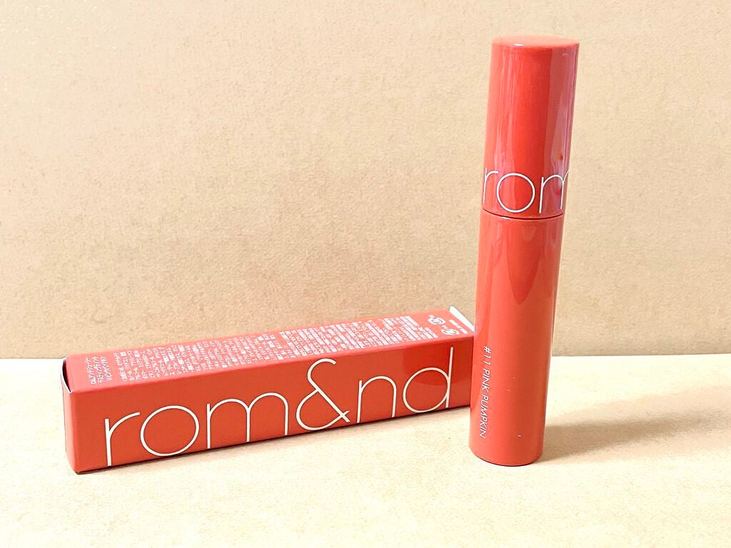ジューシーラスティングティント/rom&nd/リップティントを使ったクチコミ(2枚目)