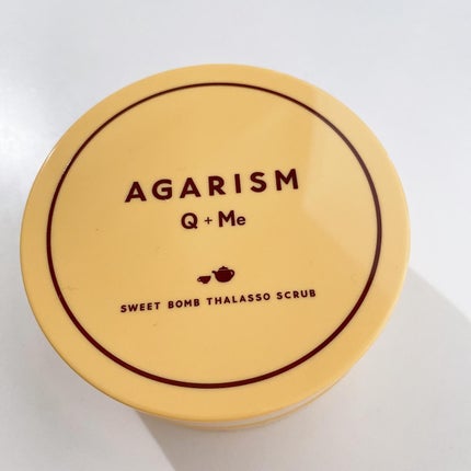Q+Me スウィートボムタラソスクラブレモンティーの香り/AGARISM/バスト・ヒップケアを使ったクチコミ(1枚目)