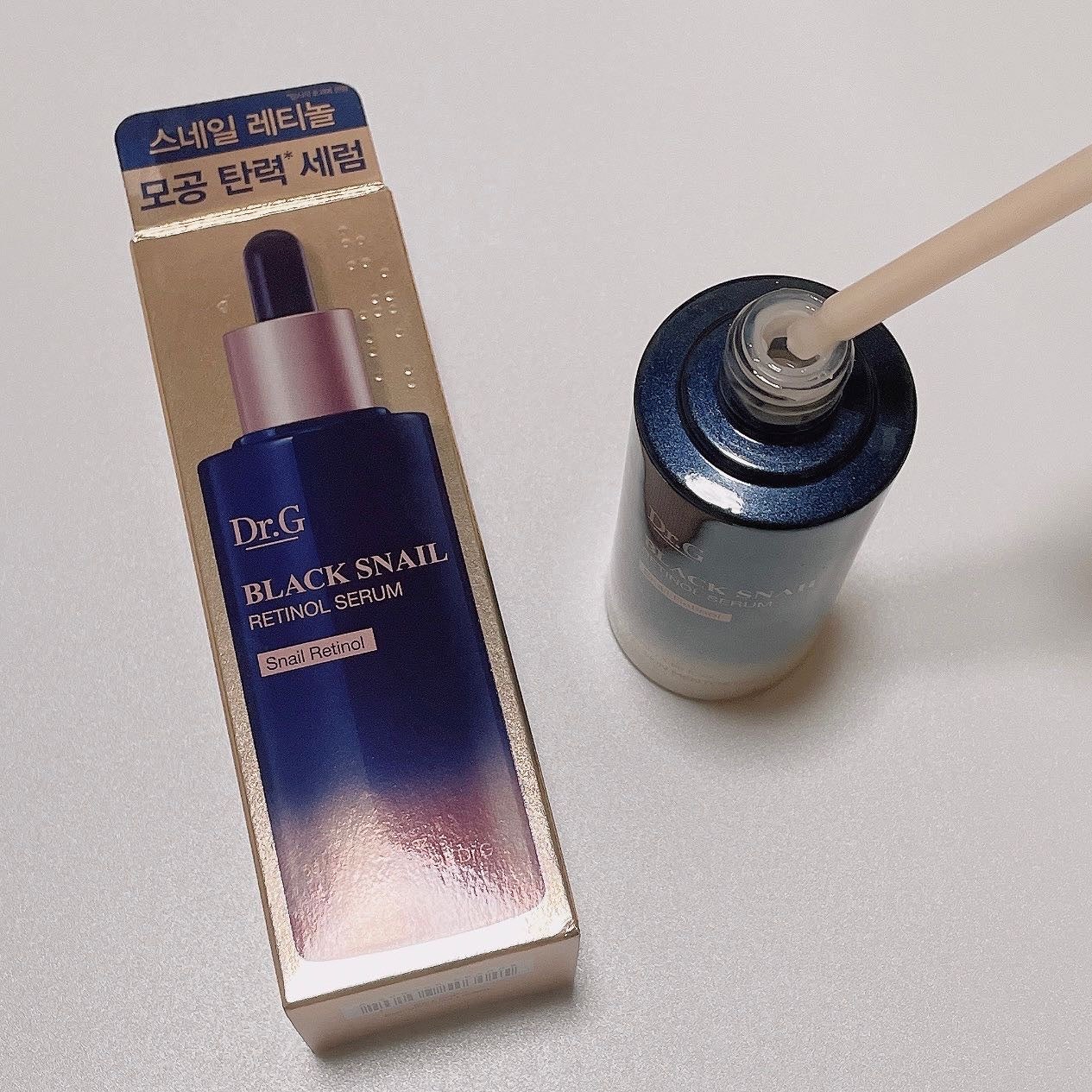 ブラックスネイルレチノールセラム/Dr.G/美容液を使ったクチコミ(1枚目)