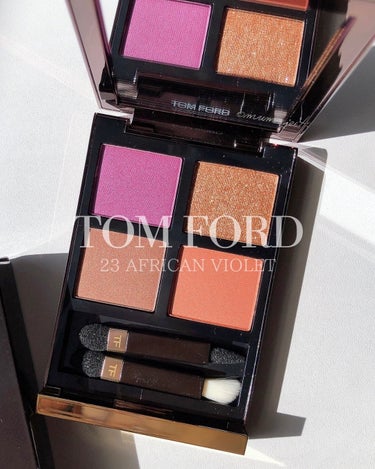 アイ カラー クォード 23 アフリカンバイオレット/TOM FORD BEAUTY/アイシャドウパレットを使ったクチコミ（1枚目）