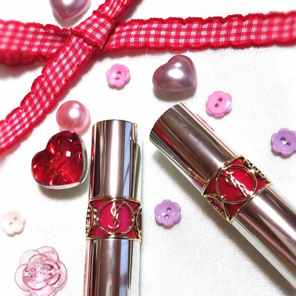 ヴォリュプテ ティントインバーム/YVES SAINT LAURENT BEAUTE/口紅を使ったクチコミ（1枚目）
