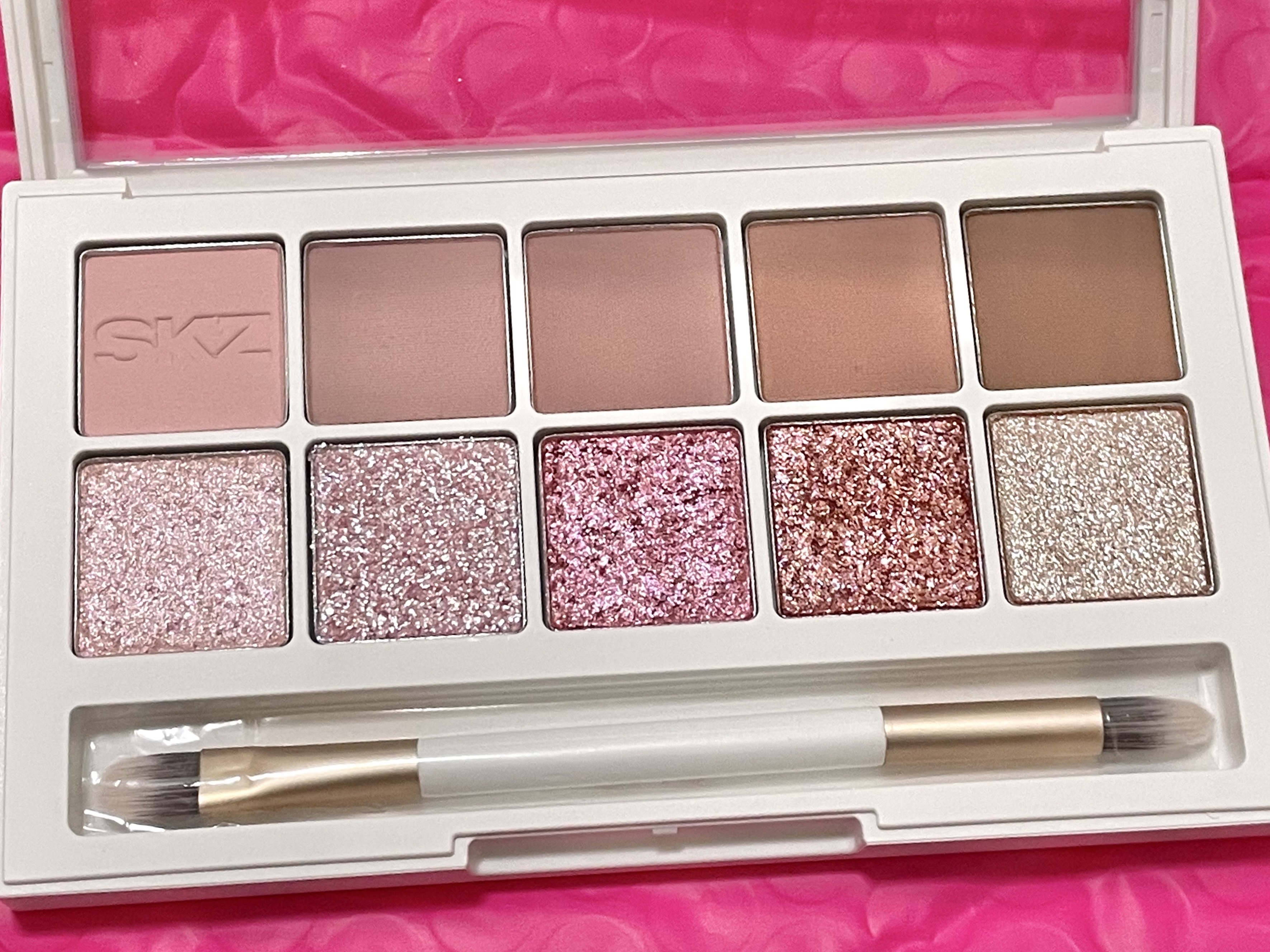 straykids限定カラープロアイパレット/CLIO/アイシャドウパレットを使ったクチコミ（1枚目）