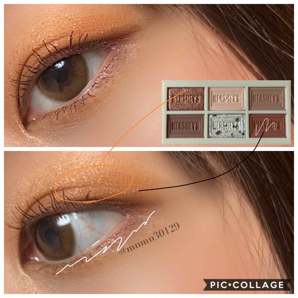 ハーシー プレイカラーアイズミニ/ETUDE/アイシャドウパレットを使ったクチコミ（1枚目）