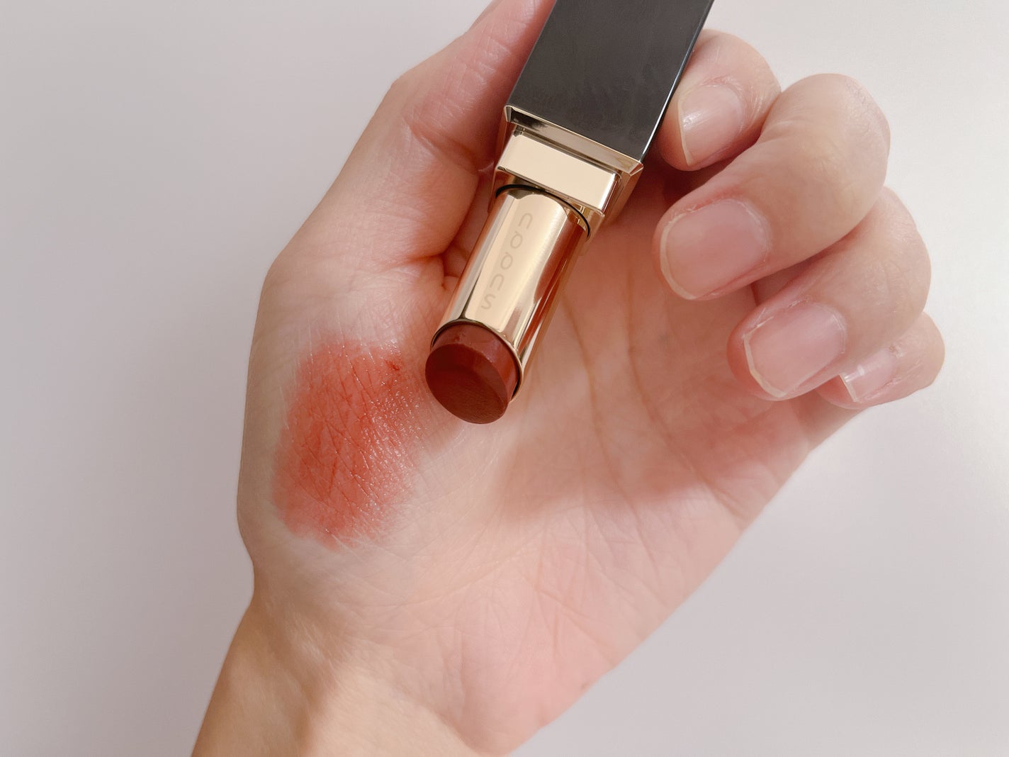 モイスチャー グレイズ リップスティック/SUQQU/口紅を使ったクチコミ(3枚目)