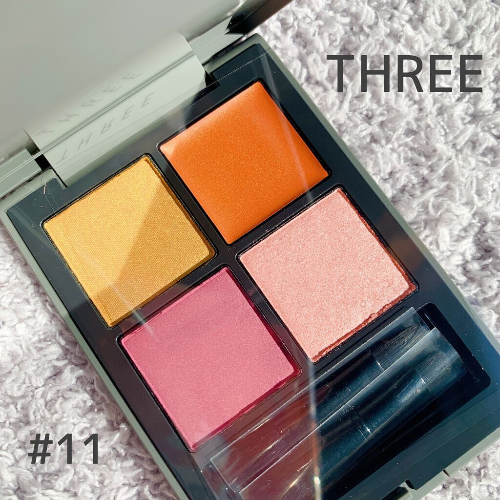 ディメンショナルビジョンアイパレット/THREE/アイシャドウパレットを使ったクチコミ(1枚目)
