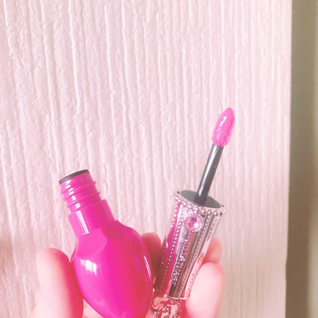 フォーエヴァージューシー オイルルージュ/JILL STUART/口紅を使ったクチコミ（2枚目）