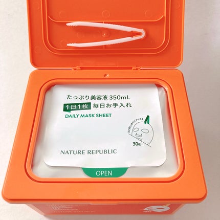 レチララ デイリーシートマスク/ネイチャーリパブリック/シートマスク・パックを使ったクチコミ(2枚目)