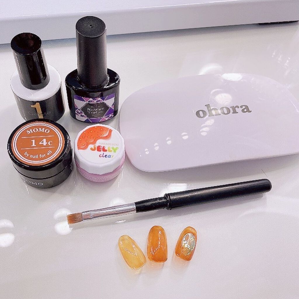 MOMOジェル/nail for all/ジェルネイルを使ったクチコミ（2枚目）