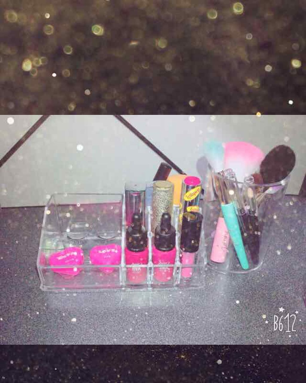 重なるアクリルケース･横型5段/無印良品/その他化粧小物を使ったクチコミ（3枚目）