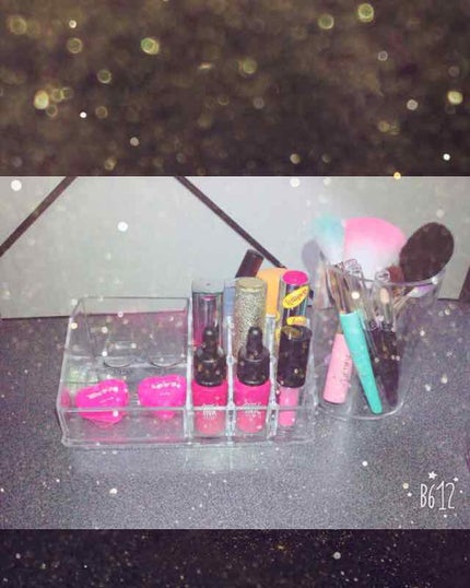 重なるアクリルケース・横型5段/無印良品/その他化粧小物を使ったクチコミ(3枚目)