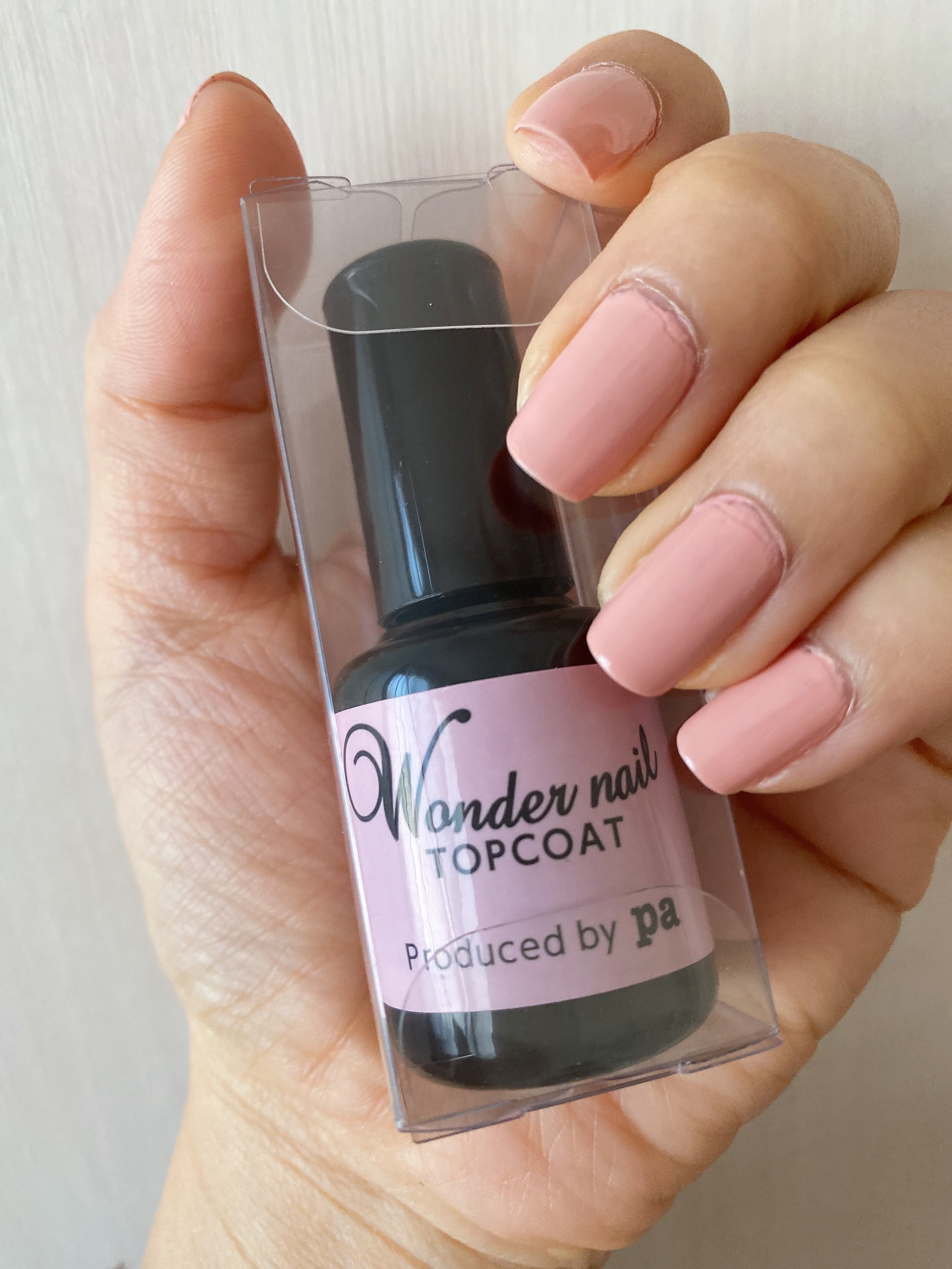 pa ワンダーネイル トップコート/pa nail collective/ネイルトップコートを使ったクチコミ（3枚目）