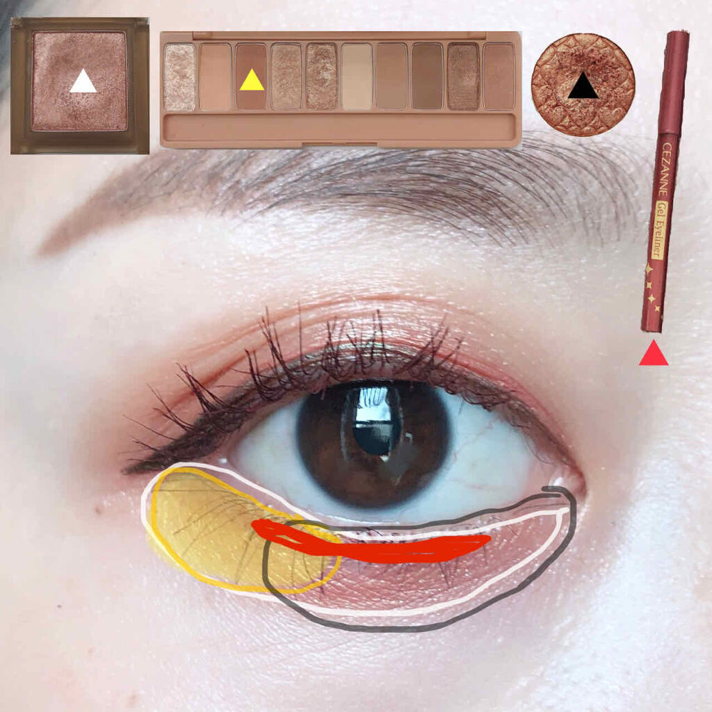 ルックアット マイアイズ/ETUDE/単色アイシャドウを使ったクチコミ（3枚目）