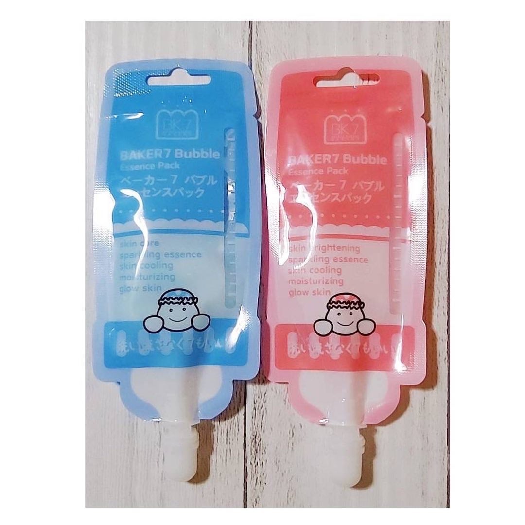 マジックバブルエッセンスパックMINI/BAKER7/シートマスク・パックを使ったクチコミ(3枚目)