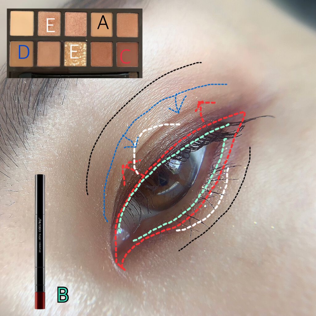 アイシャドウパレット　クリムトシリーズ/CARSLAN/アイシャドウパレットを使ったクチコミ（2枚目）