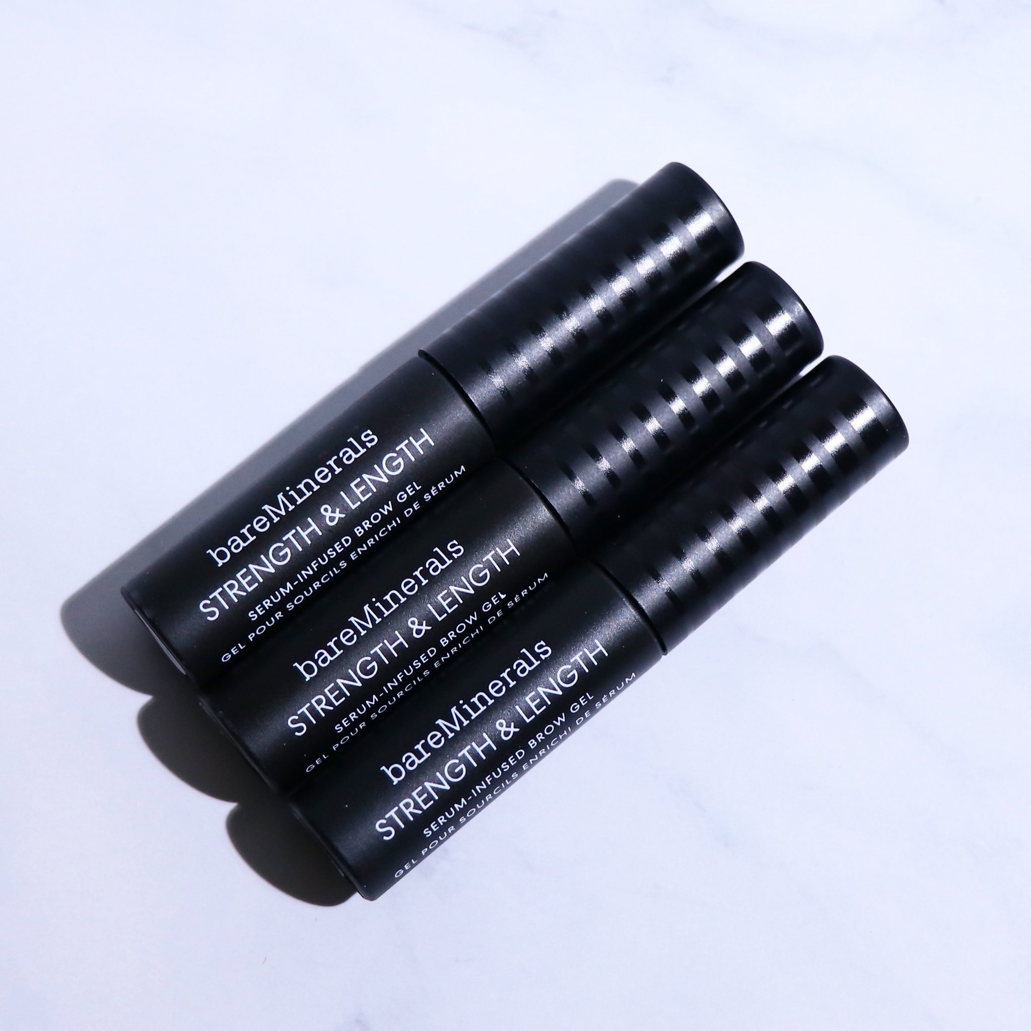 ストレングス & レングス セラム インフューズド ブロウ ジェル/bareMinerals/眉マスカラを使ったクチコミ（1枚目）