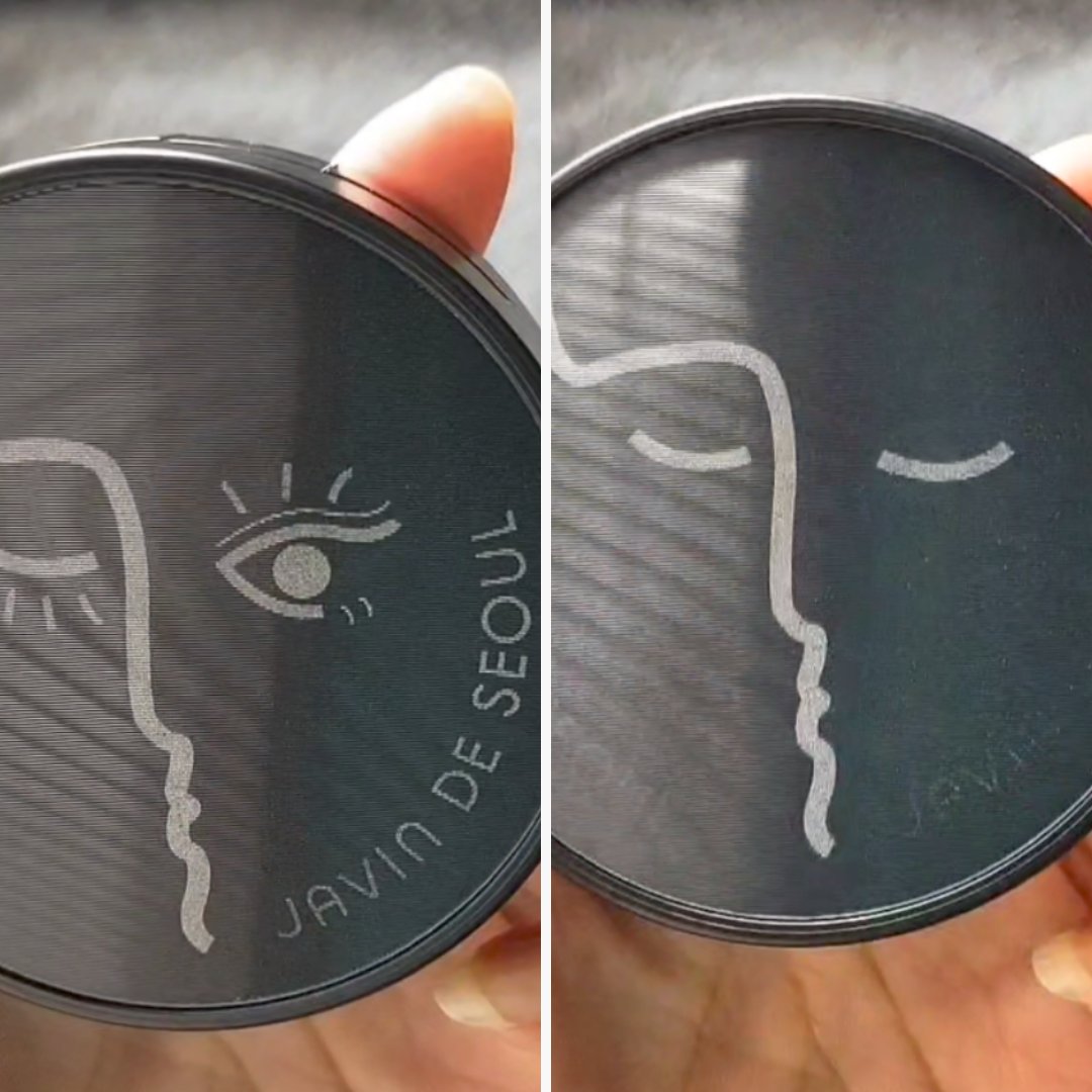 ジャビンドゥソウル ウインクファンデーションパクト 20 COVER VANILLA(カバーバニラ)詰替用レフィル/Javin De Seoul/クッションファンデーションを使ったクチコミ（2枚目）