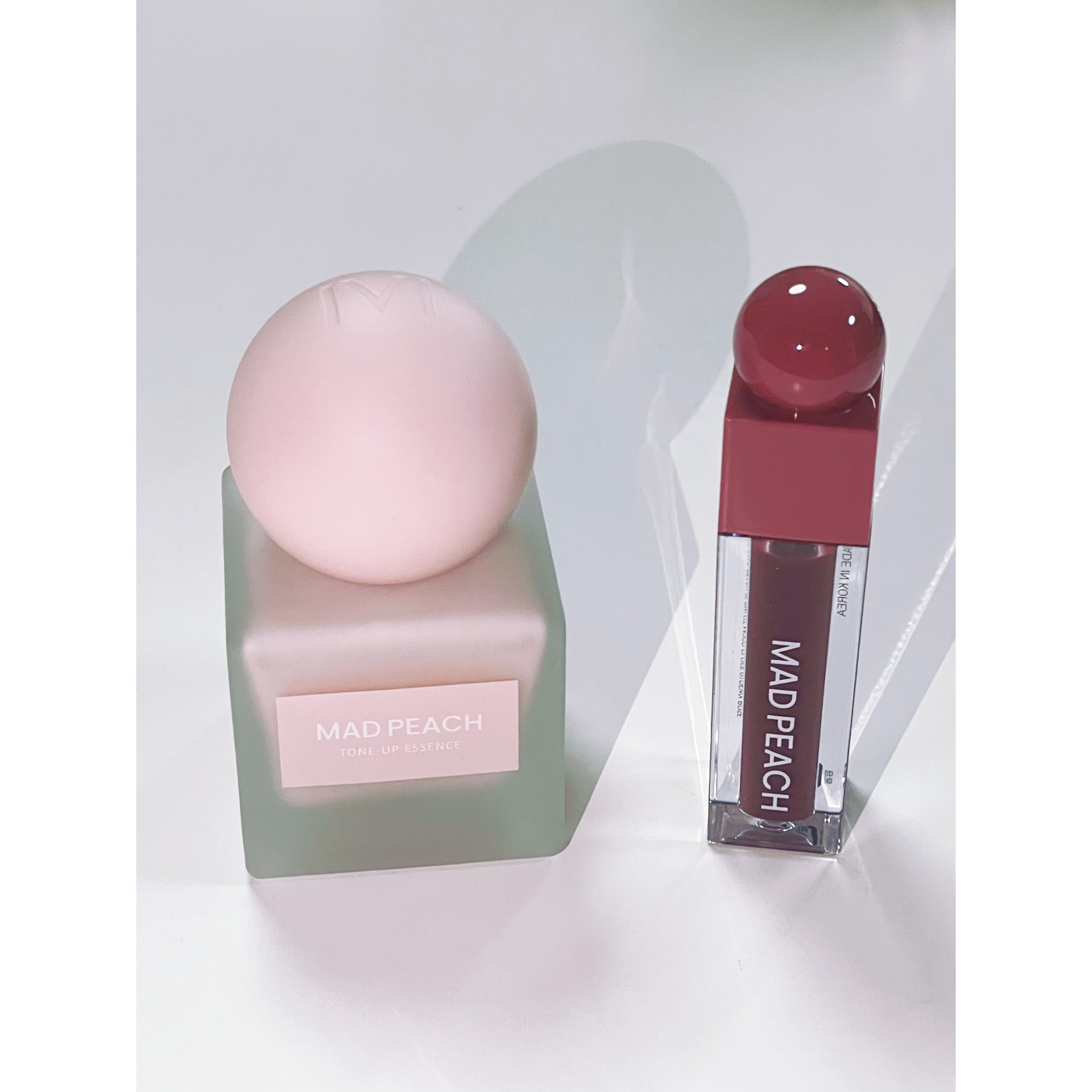 マッドピーチグロウフィットムードグロス/MAD PEACH/リップグロスを使ったクチコミ（2枚目）