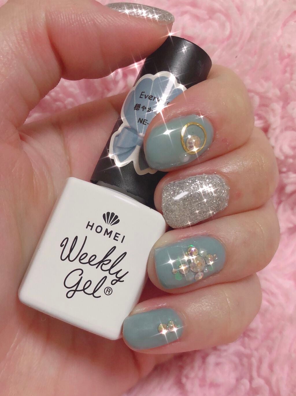 ウィークリージェル/HOMEI/ジェルネイルを使ったクチコミ(1枚目)
