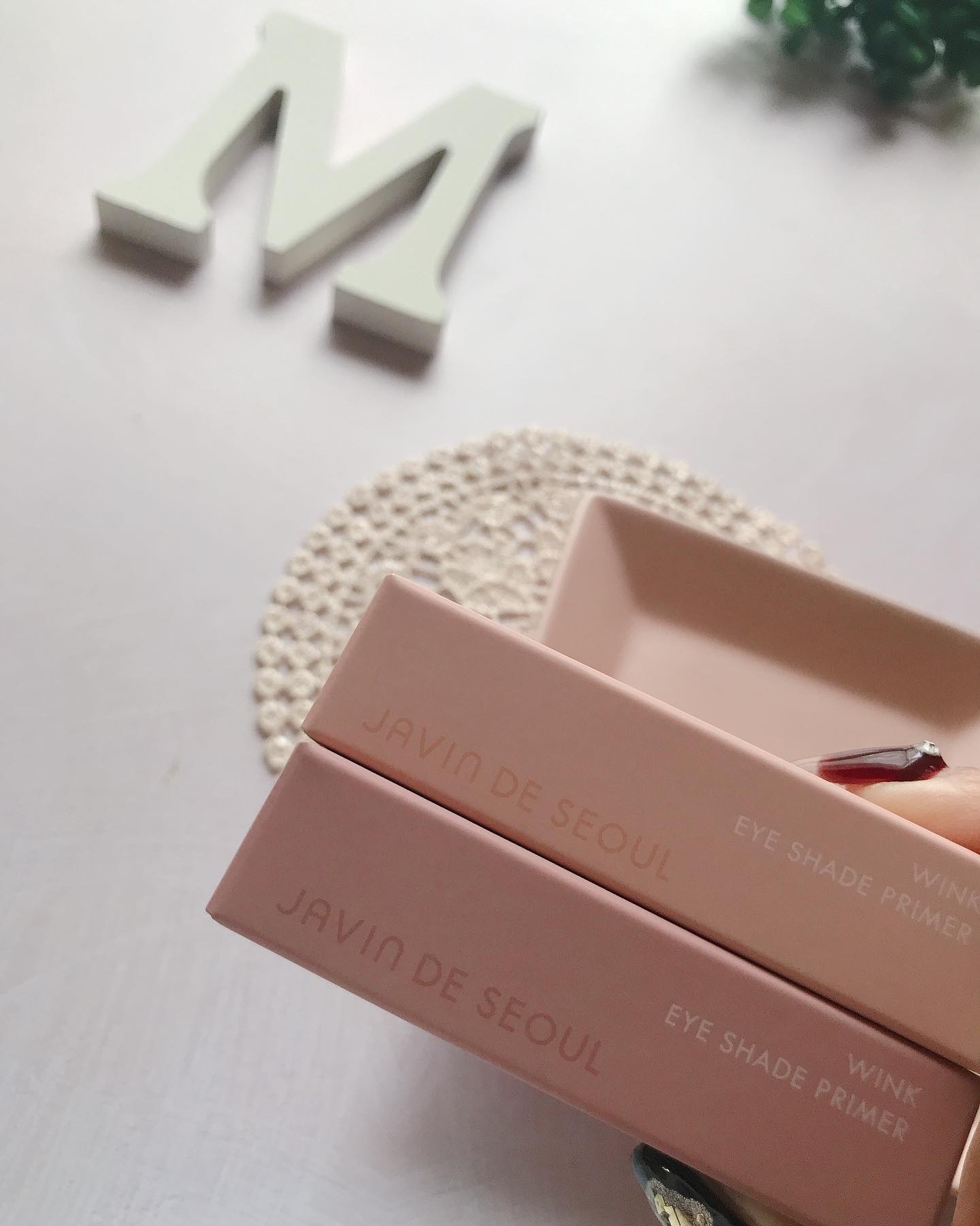 ウインク アイ シェード プライマー 10 ペールコーラル/Javin De Seoul/リキッドアイシャドウを使ったクチコミ（1枚目）
