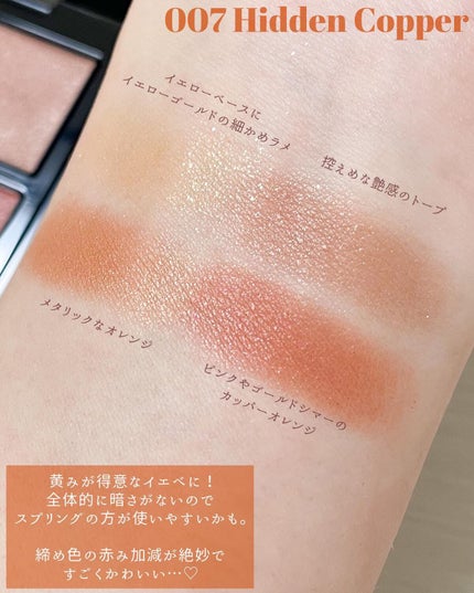 アディクション ザ アイシャドウ パレット/ADDICTION/アイシャドウパレットを使ったクチコミ(7枚目)