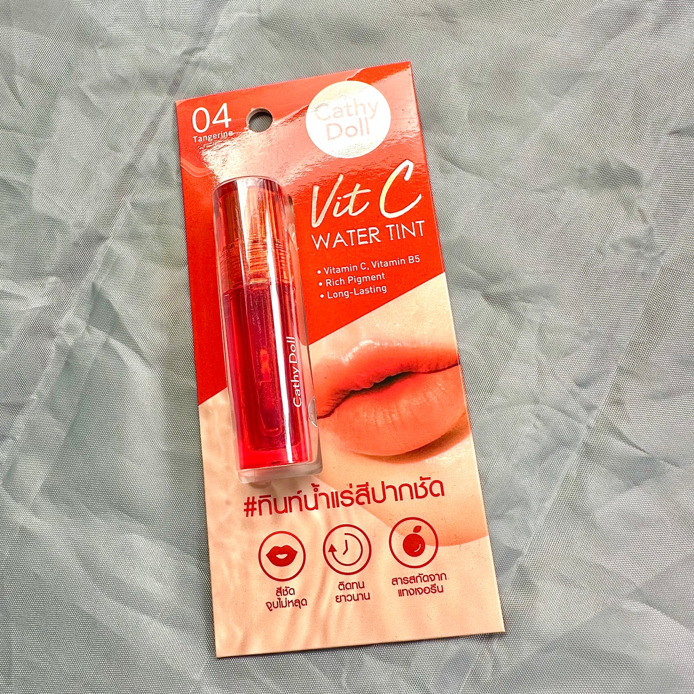 Vit C ウォーターティント/CathyDoll/リップティントを使ったクチコミ(1枚目)