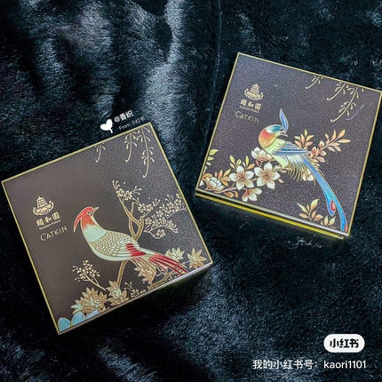 金雀点翠・熹微染绯チーク/CATKIN/パウダーチークを使ったクチコミ(2枚目)