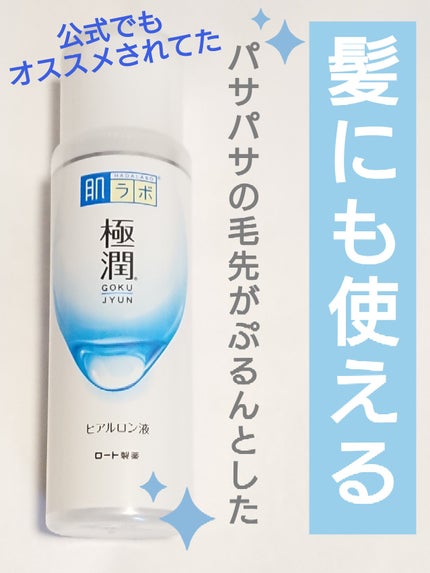 極潤ヒアルロン液(ハダラボモイスト化粧水d)/肌ラボ/化粧水を使ったクチコミ(1枚目)