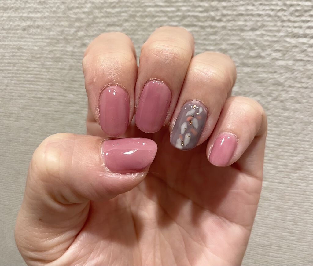 ジェルネイル（ライト対応）/セリア/ジェルネイルを使ったクチコミ（1枚目）