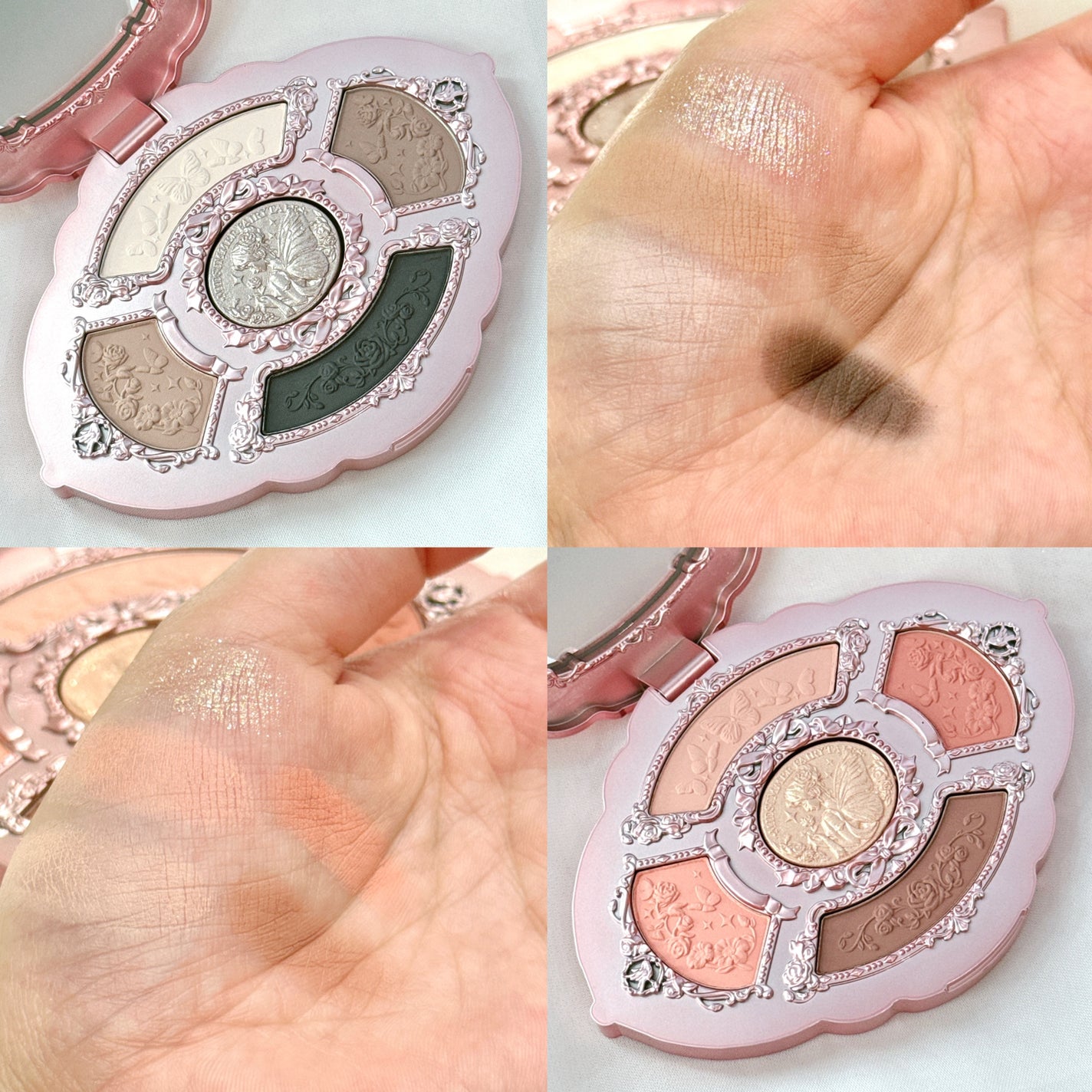 ミッドサマーフェアリーテイルズコレクション 5色アイシャドウパレット/FlowerKnows/アイシャドウパレットを使ったクチコミ(5枚目)